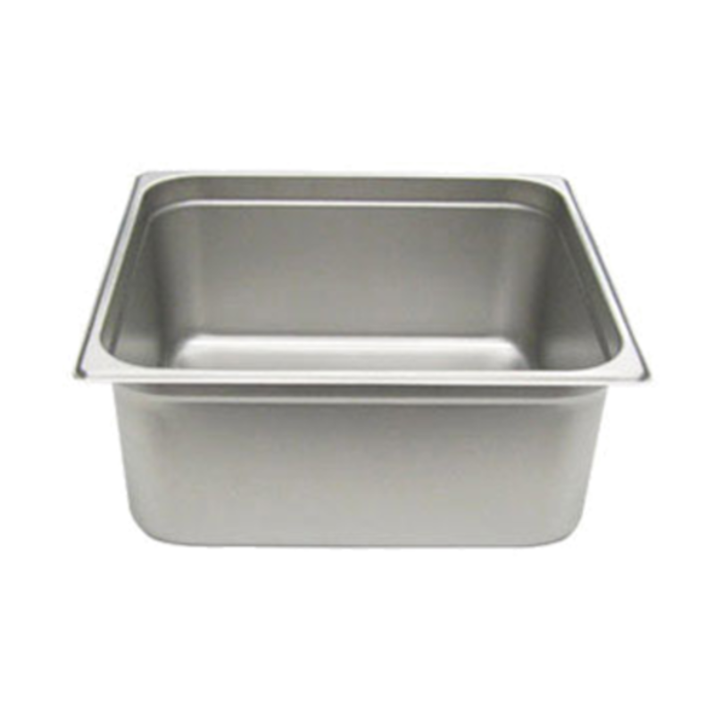 Stainless Steel Steam Table Pan For Commercial Kitchen Use, 10-5/6"L x 6-5/16"W, Practical And Space-Saving.