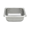 1/6 Size Stainless Steel Steam Table Pan For Foodservice, Ideal For Organizing Toppings And Sides