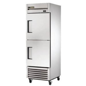 Réfrigérateur True Manufacturing 27" Reach-In à porte pleine à moitié battante