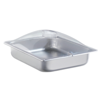 Cadco SPL-2P Half Size 4.3 Quart Stainless Steel Steam Pan