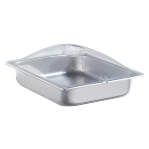 Cadco SPL-2P Half Size 4.3 Quart Stainless Steel Steam Pan