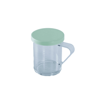 Omcan 81169 10 oz. Polycarbonate Shaker Dredge with Green Lid