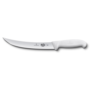 Victorinox 5.7207.20 8" Breaking Knife with White Fibrox Pro Handle