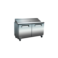Celcold CSP4812 48" Refrigerated Sandwich Salad Prep Table 12 cu.ft.
