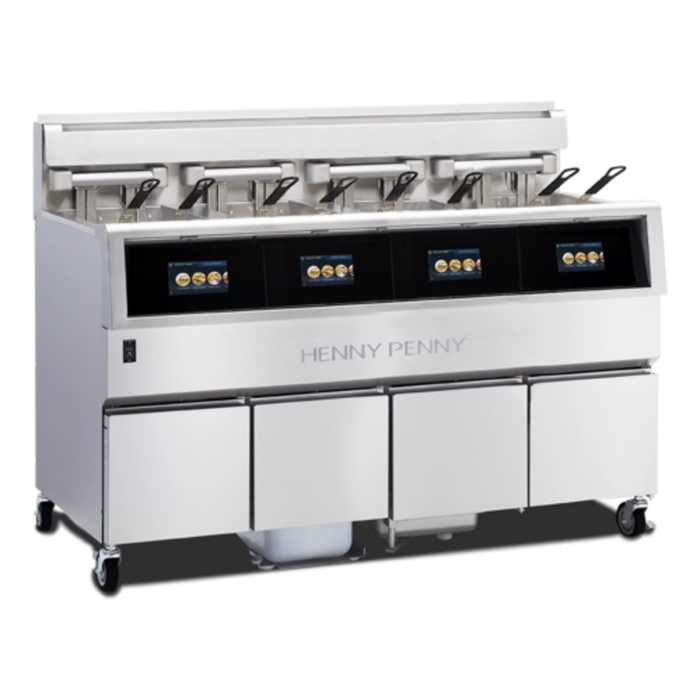 Henny Penny OFE-514 Electric 4-Well 120 lb Open Fryer