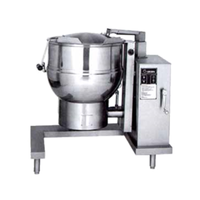 Groen DH-40A 40-Gallon Gas Tilting Floor Steam Jacketed Kettle