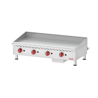 OMCAN 43019 CE-CN-G48TPF 48"W Countertop Gas Griddle Thermostatic