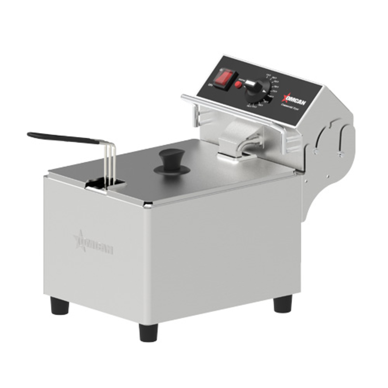 Omcan 47282 8-Liter Countertop Electric Fryer, Commercial Countertop Electric Fryer For Reliable Performance