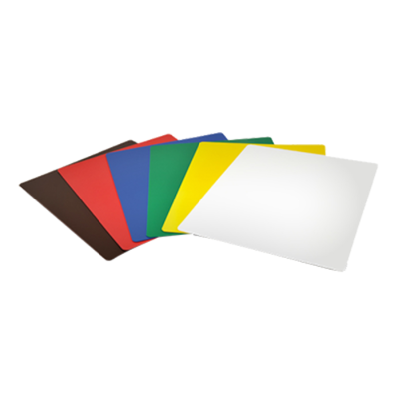 Omcan 41194 24" x 18" High-Density Polyethylene Reversible White Cutting Board color-coded cutting boards set for sanitary food prep