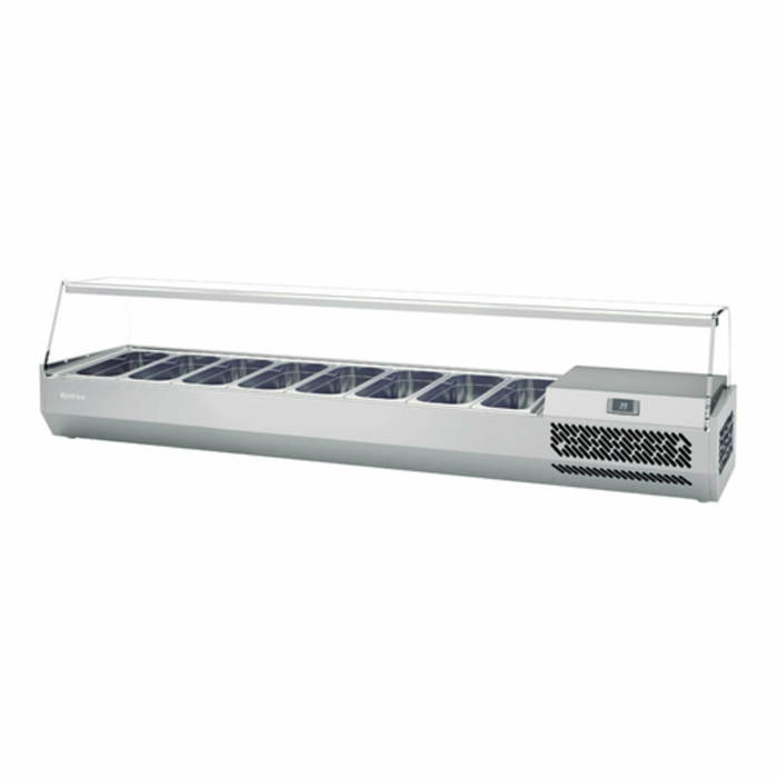 Infrico ICT-VIP19801/3C Rail à ingrédients réfrigéré de comptoir 77-7/8"