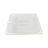 Omcan 80026 1/2 Size Slotted Food Pan Cover, 12-4/5" x 10-7/16"