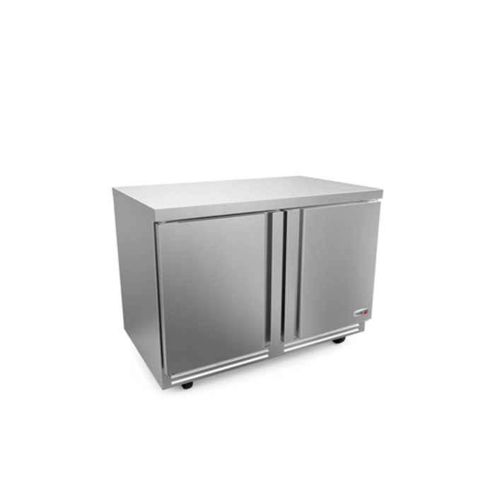 FAGOR FUR-48-N 48-3/8"W Two-Section Undercounter Reach-In Refrigerator For Commercial Kitchen Efficiency