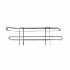 EFI N-AL424C Chrome Shelf Ledge For Wire Shelving Designed For 24-Inch Wide Units In Storage Areas