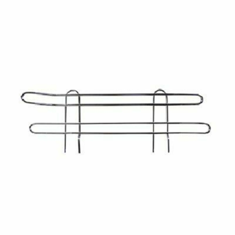 EFI N-AL424C Chrome Shelf Ledge For Wire Shelving Designed For 24-Inch Wide Units In Storage Areas