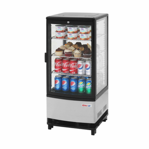Turbo Air CRT-77-1R-N 16.75" Countertop Refrigerated Display Case 3.0 cu. ft.