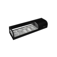 Vitrine réfrigérée de comptoir à sushis EFI Sales CSCM-5413 de 53,2 po de largeur