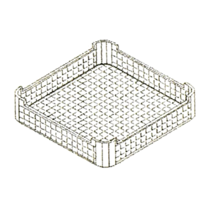 All-Purpose Dishwasher Rack 20x20 designed for optimal cleaning and drying in commercial kitchens.