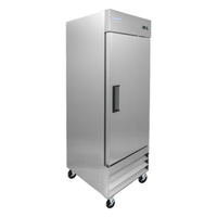 Congélateur vertical Omcan 59023 Aurora en acier inoxydable de 29 pouces de large