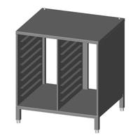 Lainox BSK064OC Open Cabinet Stand for 18 x EN1 Trays (600x400mm)