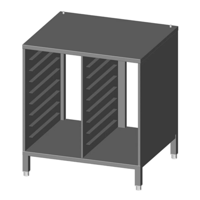 Lainox BSK064OC Open Cabinet Stand for 18 x EN1 Trays (600x400mm)