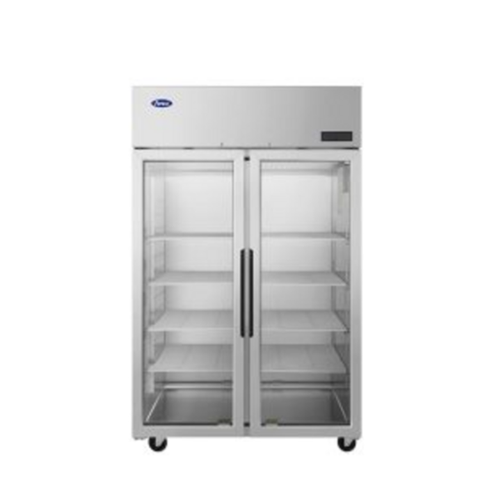 Atosa PLUS-R2-GS-S-PT 51.75" Top Mount Pass-Thru Refrigerator