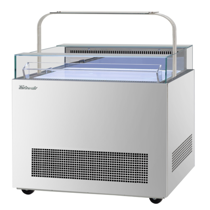 Turbo Air TOS-40NN-D-S 40" Refrigerated Open Display Sandwich & Cheese Merchandiser