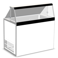Master-Bilt DD-46 48.25" Ice Cream Dipping Display Case 12 Can