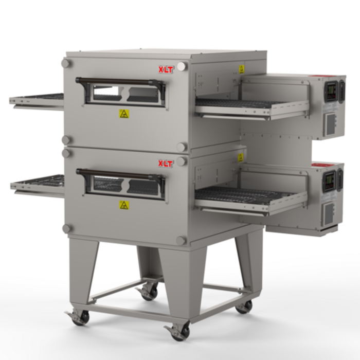 XLT 1832-2-G Double Stack Gas Conveyor Oven 18-inch Belt