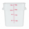 Durable Polycarbonate Food Storage Pan With Measurement Markings In Liters And Quarts