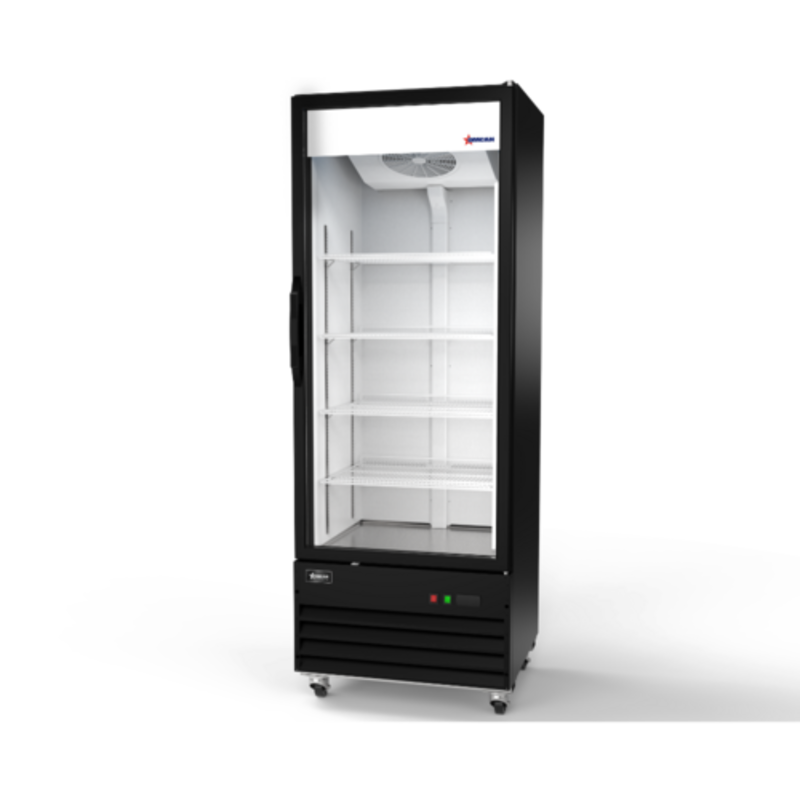 30 Inch Glass Door Refrigerator For Merchandising Chilled Products In Retail And Foodservice Settings