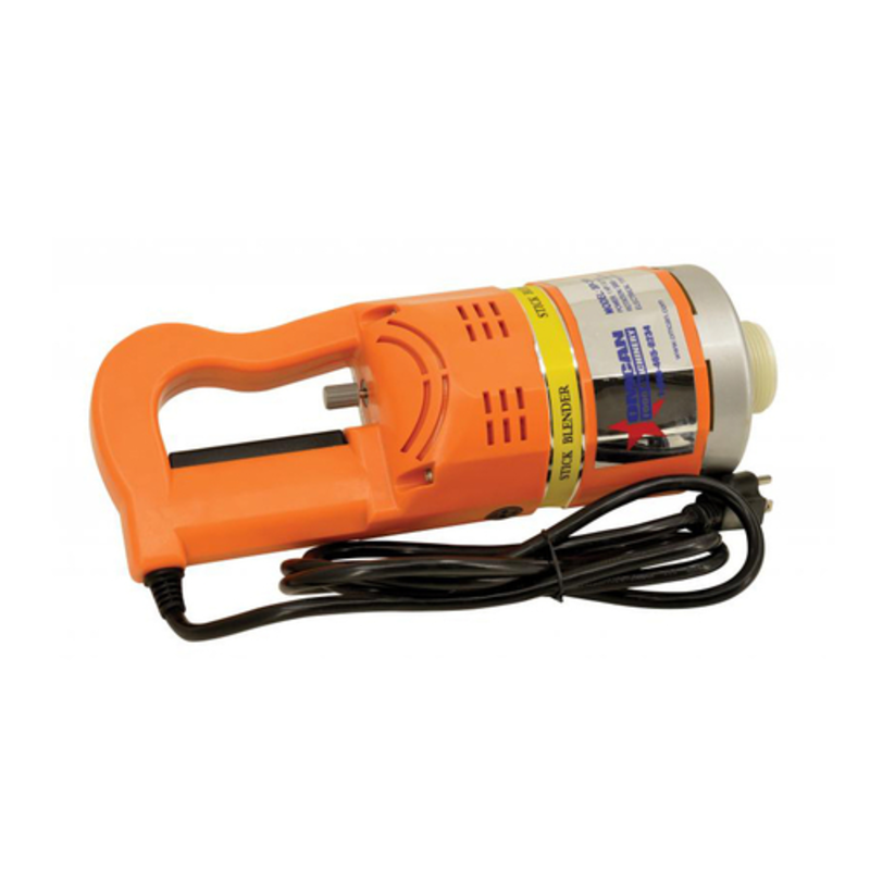 Omcan 28705 Immersion Blender Motor Block 106 QT Capacity orange handheld immersion blender motor unit with power cord