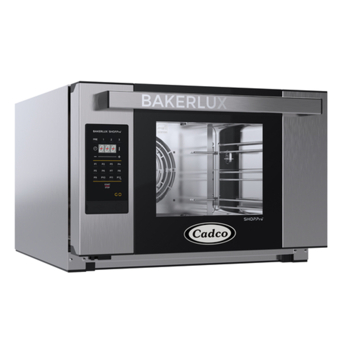 Cadco XAFT-03HS-GD Electric Convection Oven (3) Half Size Pan Capacity