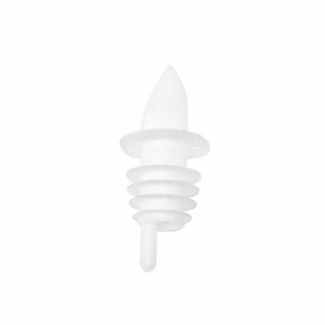 Omcan 80856 Free-Flow Liquor Pourer, White (12/Pack)
