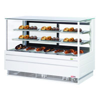 Turbo Air TCGB-72UF-DR-W(B) 72.5" 23.2 cu. ft. Bakery Dry Case