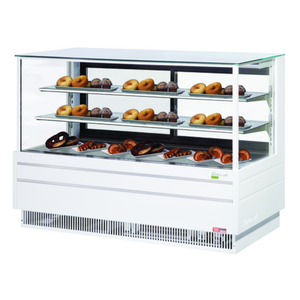 Turbo Air TCGB-72UF-DR-W(B) 72.5" 23.2 cu. ft. Bakery Dry Case