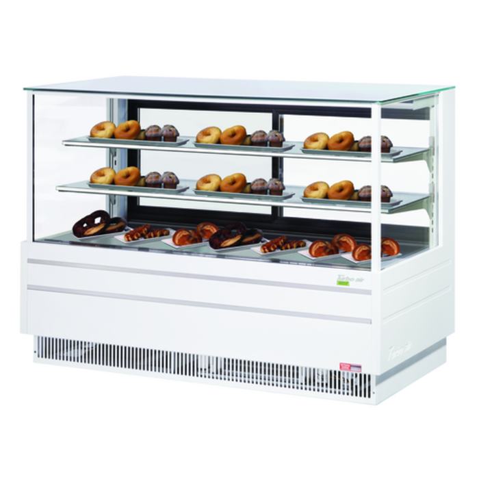 Turbo Air TCGB-72UF-DR-W(B) 72.5" 23.2 cu. ft. Bakery Dry Case