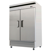 EFI C2-54VC 54.4-Inch Versa-Chill Solid 2-Door Reach-In Refrigerator