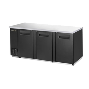 Réfrigérateur de bar arrière à trois portes pleines Blucair BBB90-4S-HC de 90-3/8" de largeur