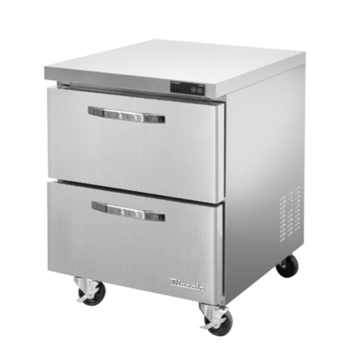 Blue Air BLUR28-D2-HC 27.69 Inch Undercounter Refrigerator with Drawers