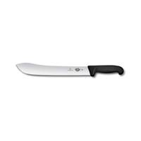Victorinox 5.7403.31B 12" Straight Blade Butcher Knife Fibrox Handle