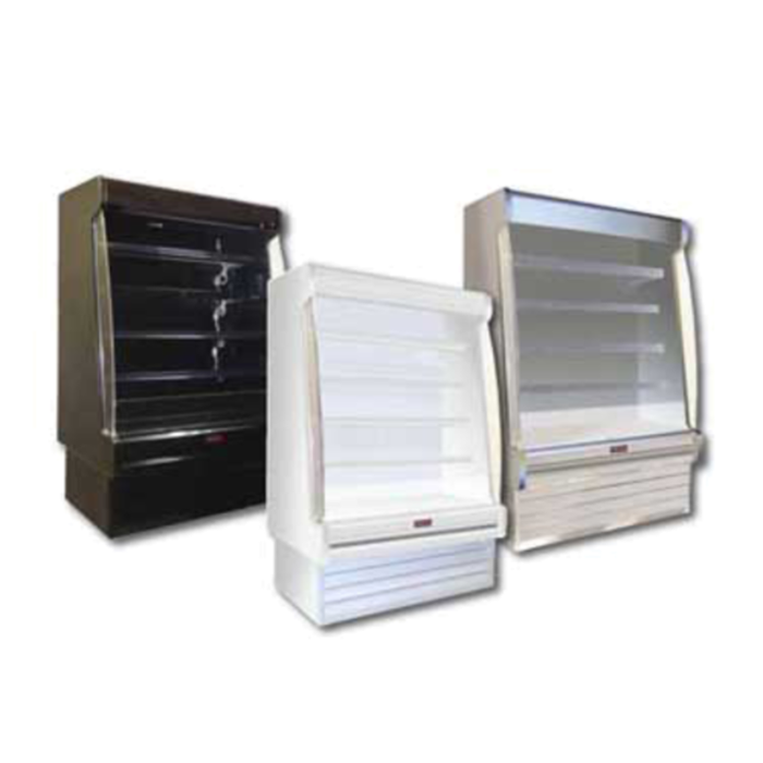 Howard McCray SC-OD35E-4S-LED Meuble réfrigéré de vente ouverte pour produits laitiers 130 cm L