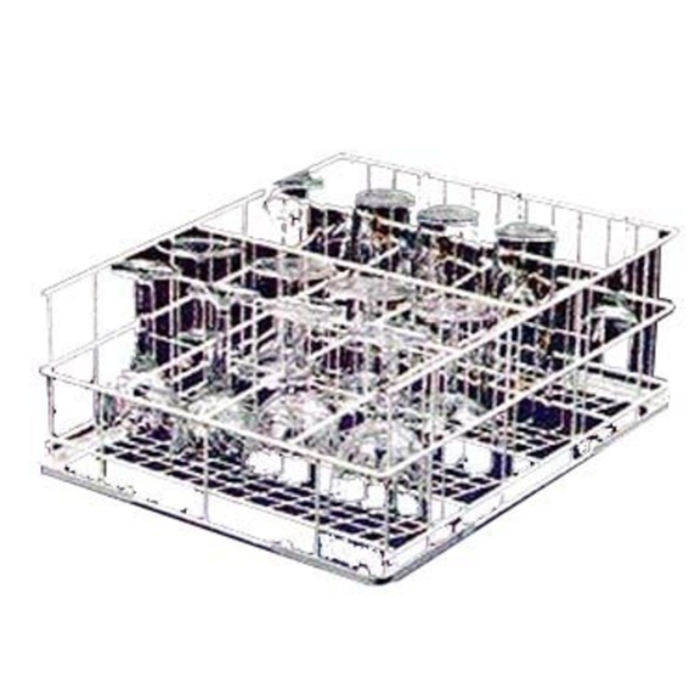 Jet-Tech 30116 16-Compartment Polyamide Dishwasher Glass Rack