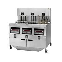 Henny Penny OEA323 65 lb Electric Auto-Lift 3-Well Fryer