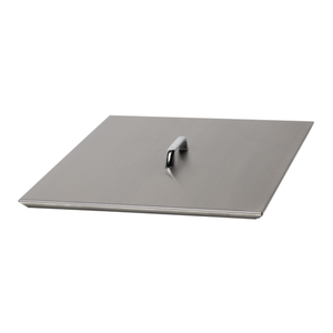 Rosko RO-ACC-FFG-115-LID 19.5" x 15.5" Stainless Steel Fryer Lid Cover