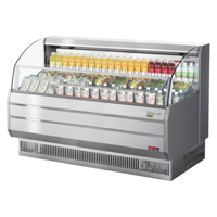 Turbo Air TOM-75SS-N 75-3/4"W 13.5 cu. ft. Open Display Merchandiser