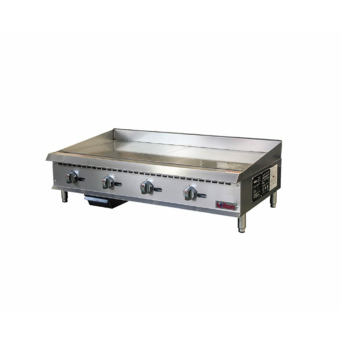 IKON IMG-48 48" W Gas Countertop Griddle Manual Control