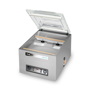 ATMOVAC Arctic16D Electric Countertop Vacuum Packaging Machine with Open Lid for Food Preservation