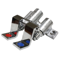 Omcan 23521 Stainless Steel Foot Valve for Pedestal Hand Sinks