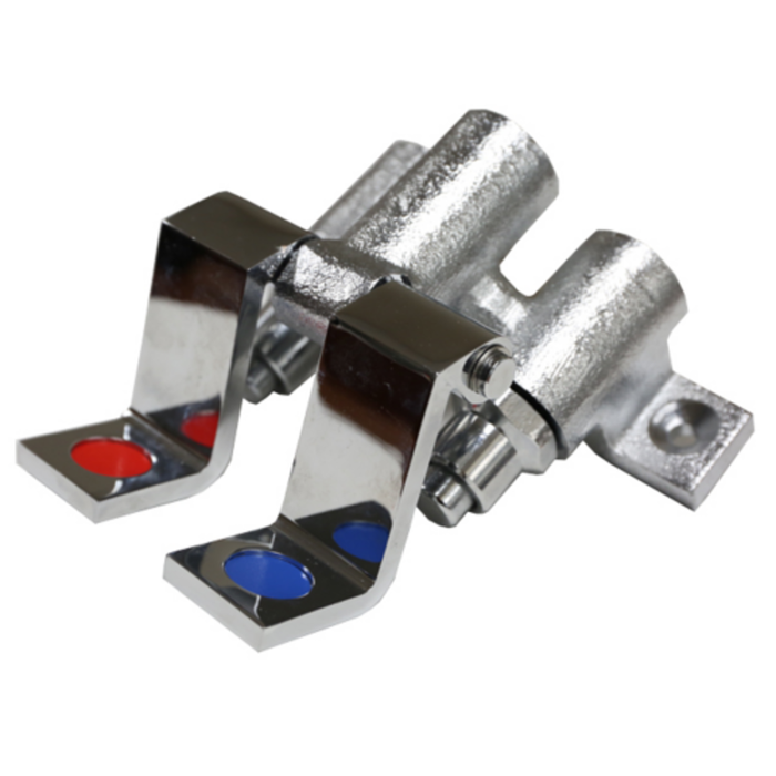 Omcan 23521 Stainless Steel Foot Valve for Pedestal Hand Sinks