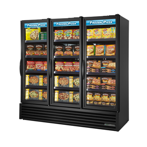 Présentoir-congélateur vitré à trois portes True FLM-81F~TSL01 80 3/4"